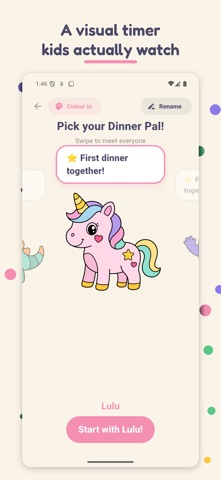 Dinner Pals: Kids Visual Timer Screenshot 1 of 8