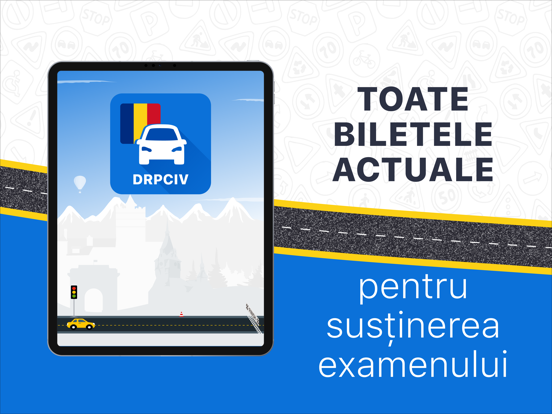 Emyat: Chestionare Auto DRPCIV iPad screenshot 1 - Education app