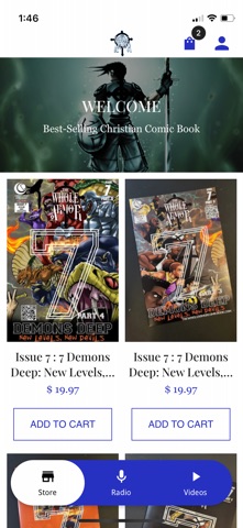 The Whole Armor: Comic Books iPhone screenshot