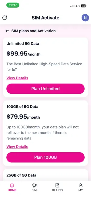 TRITOM 5G screenshot 2