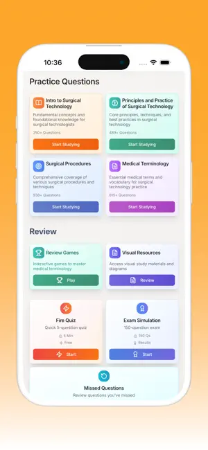 Surgical Tech Review screenshot 2