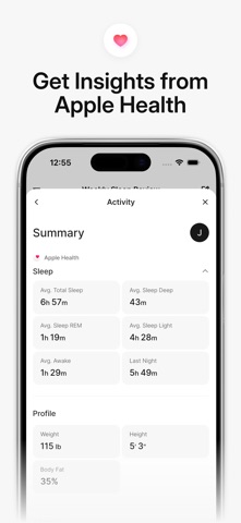 Phi - AI Health Journal Screenshot 2 of 4