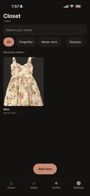 Closet: Wardrobe Organizer screenshot 2
