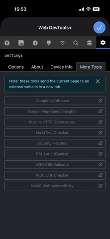 Web DevTools+ Screenshot 3 of 10