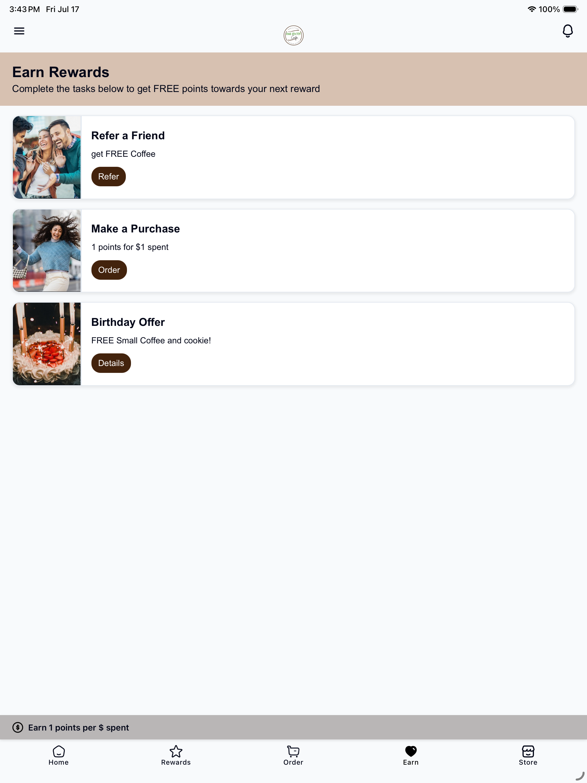 Civic Center Cafe Rewards screenshot 12