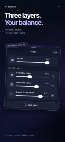 Softhum: White Noise & Sleep screenshot 2