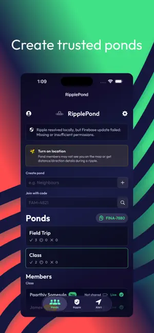 RipplePond: Safety Alerts screenshot 2