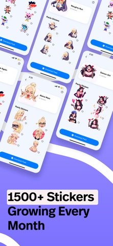Stiker: Adult Emoji Stickers iPhone screenshot