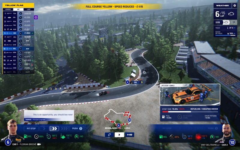 GT MANAGER: Endurance Racing Screenshot