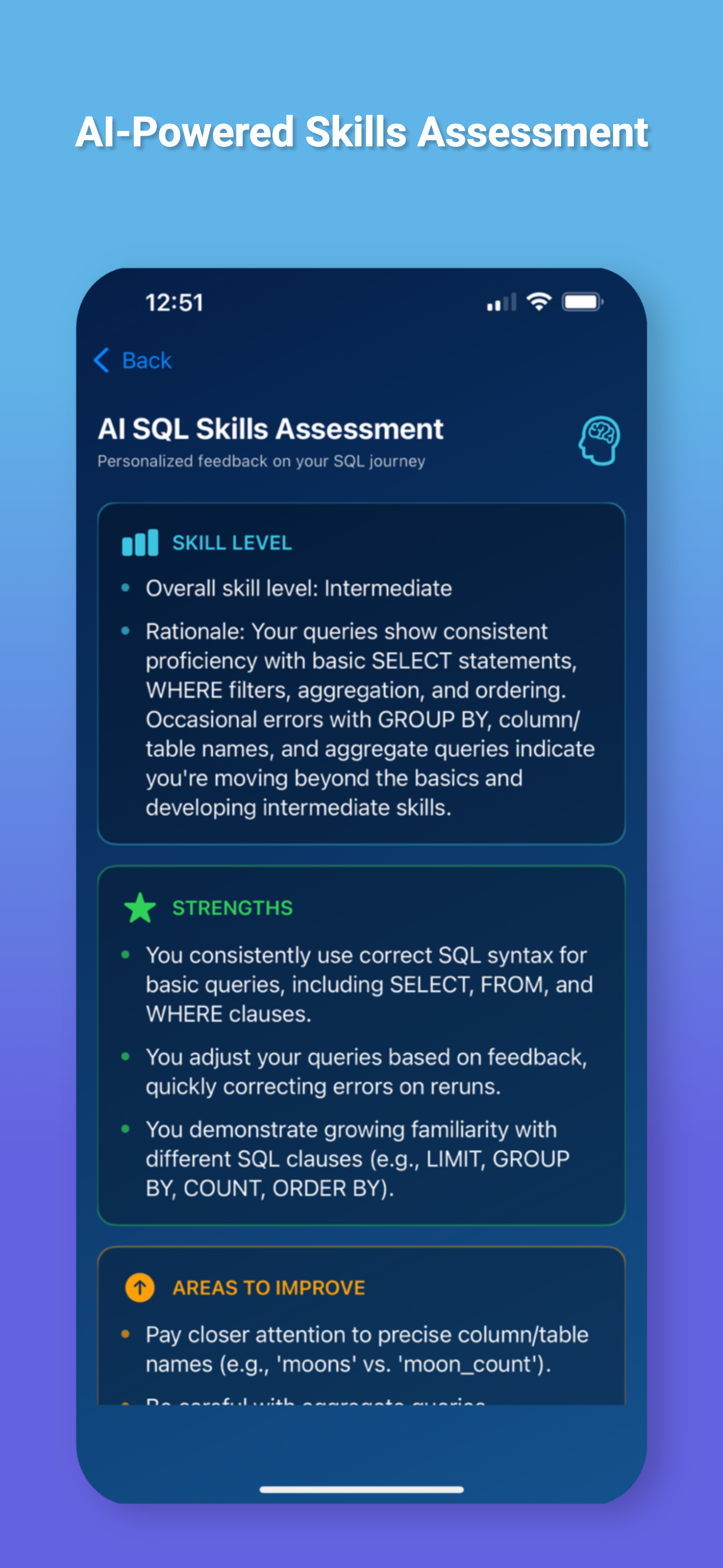 SQL Bubble Pop-SQL Coding Game screenshot 8