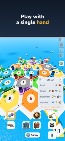 AlexCity: Strategy Board Game, kuvakaappaus 1
