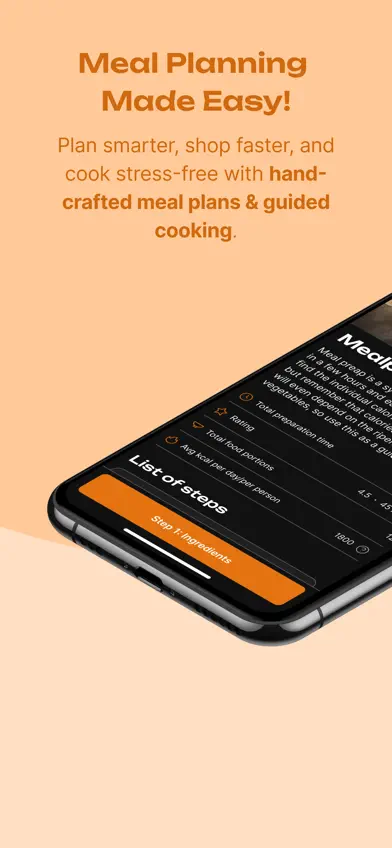 Mealpreper Guide: Plan & Cook! screenshot 1