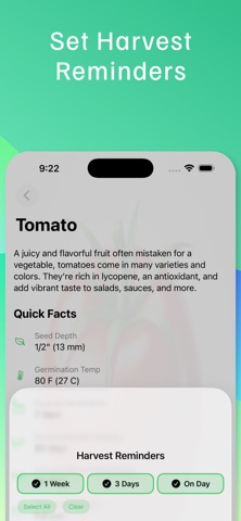 My Veggie Garden iPhone screenshot