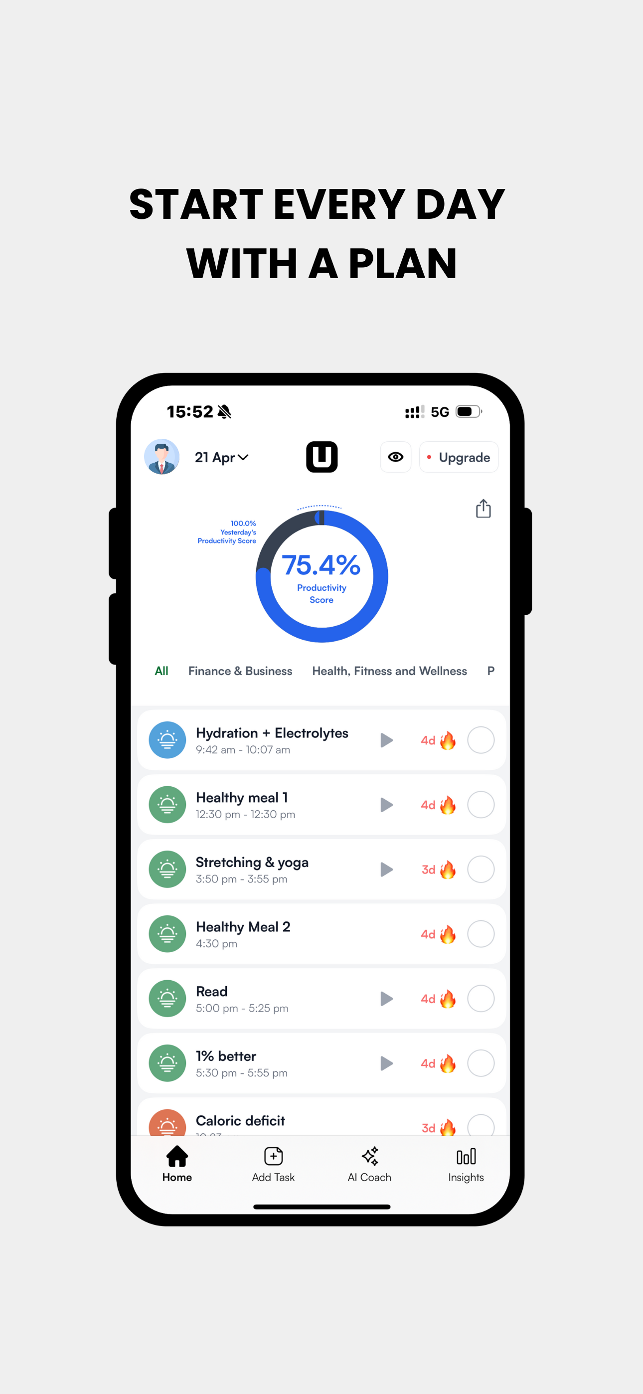 UpTicker – Achieve More