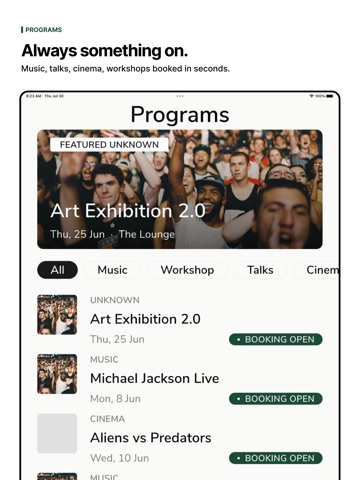 Mbari Kola iPad screenshot