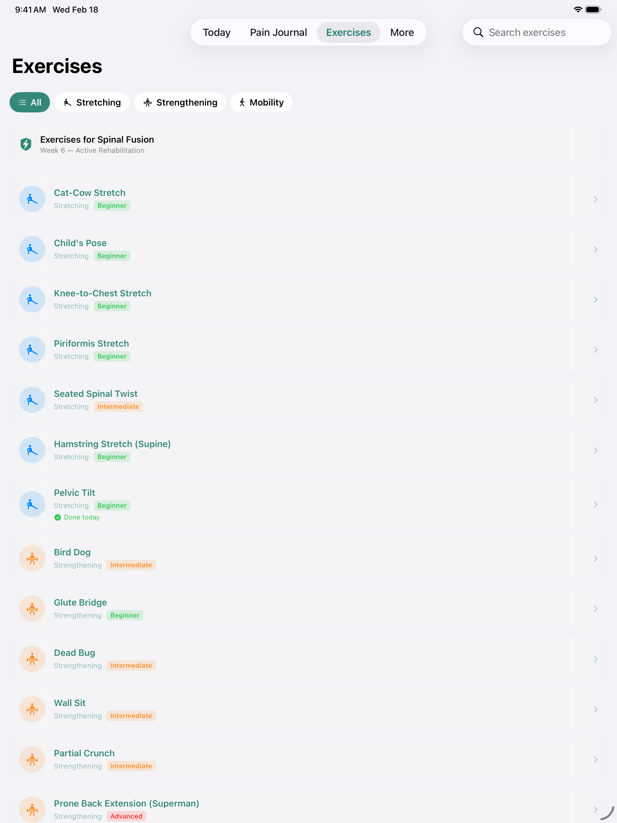 BackStats Recovery Pal screenshot 8