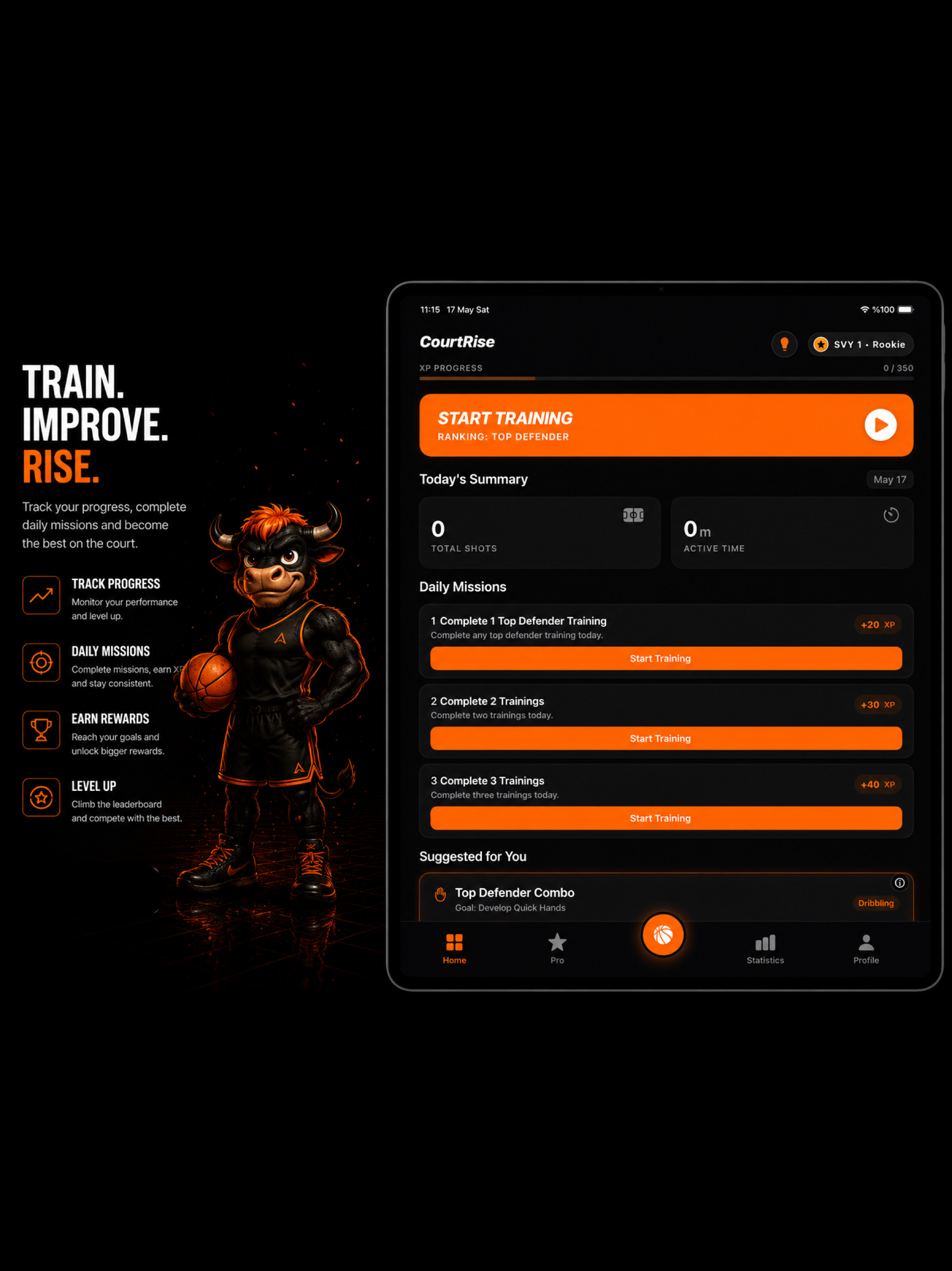 Basketball Training CourtRise