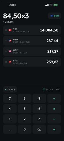 Netto: Currency Converter Screenshot 2 of 3