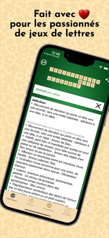 Vérificateur Mots du SCRABBLE® iPhone screenshot