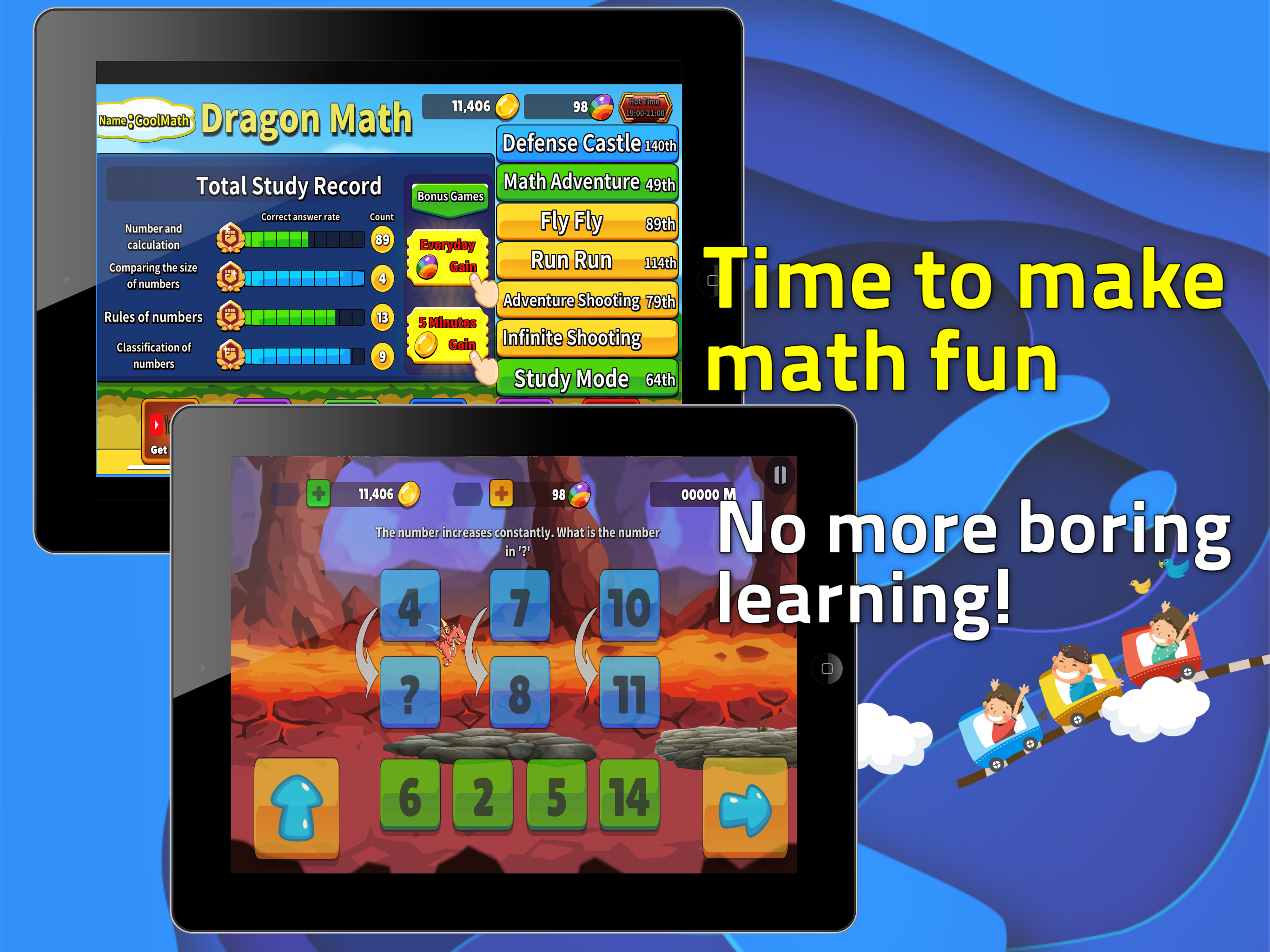 Dragon Math Challenge