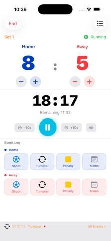 Handball Simple Stats Screenshot 3 of 4