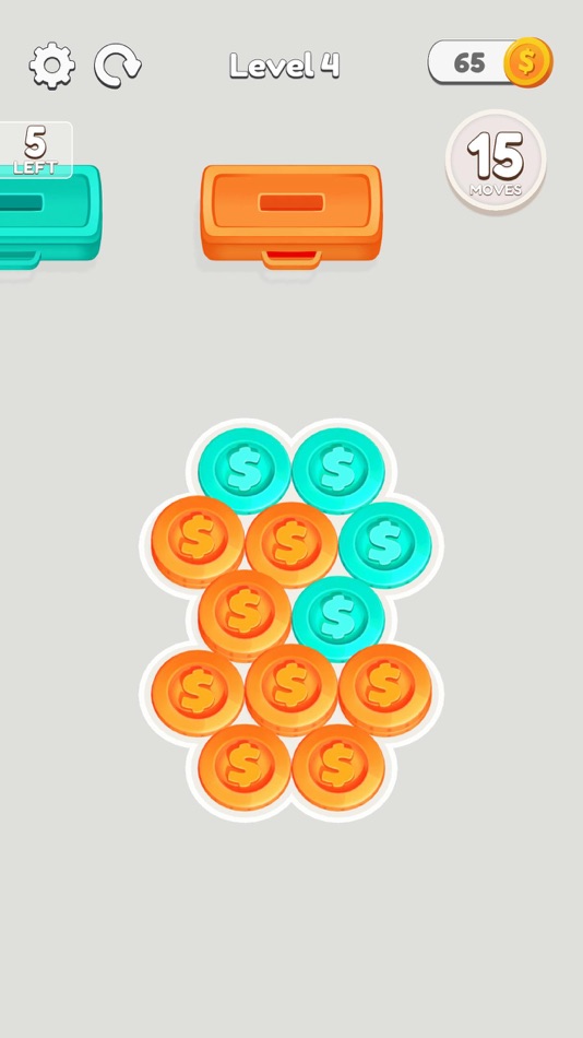 #2. Coin Pile Stack (iOS) 来自: Can Hulagu