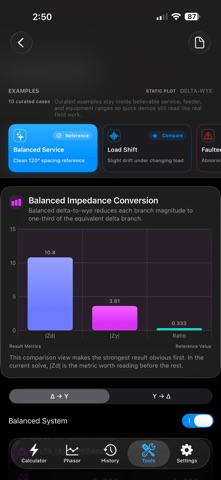 Phase Calc-Lite screenshot