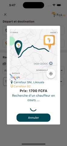 Pickup Africa screenshot