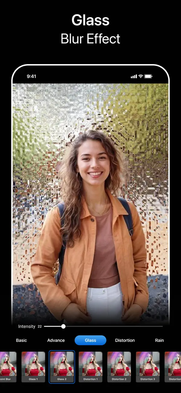 Screenshot #1 pour EZ Flou Concentre Effets photo