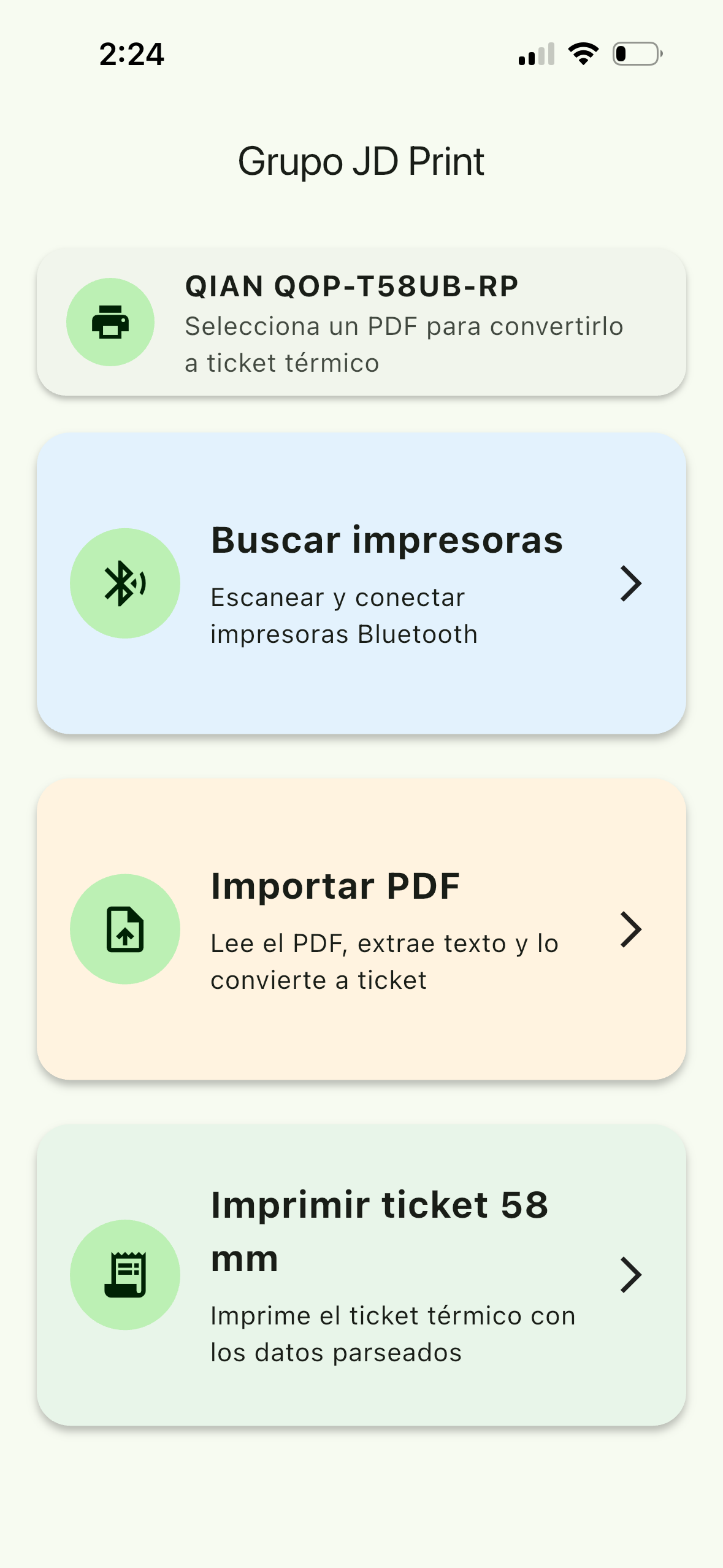 Folio Verde screenshot 2