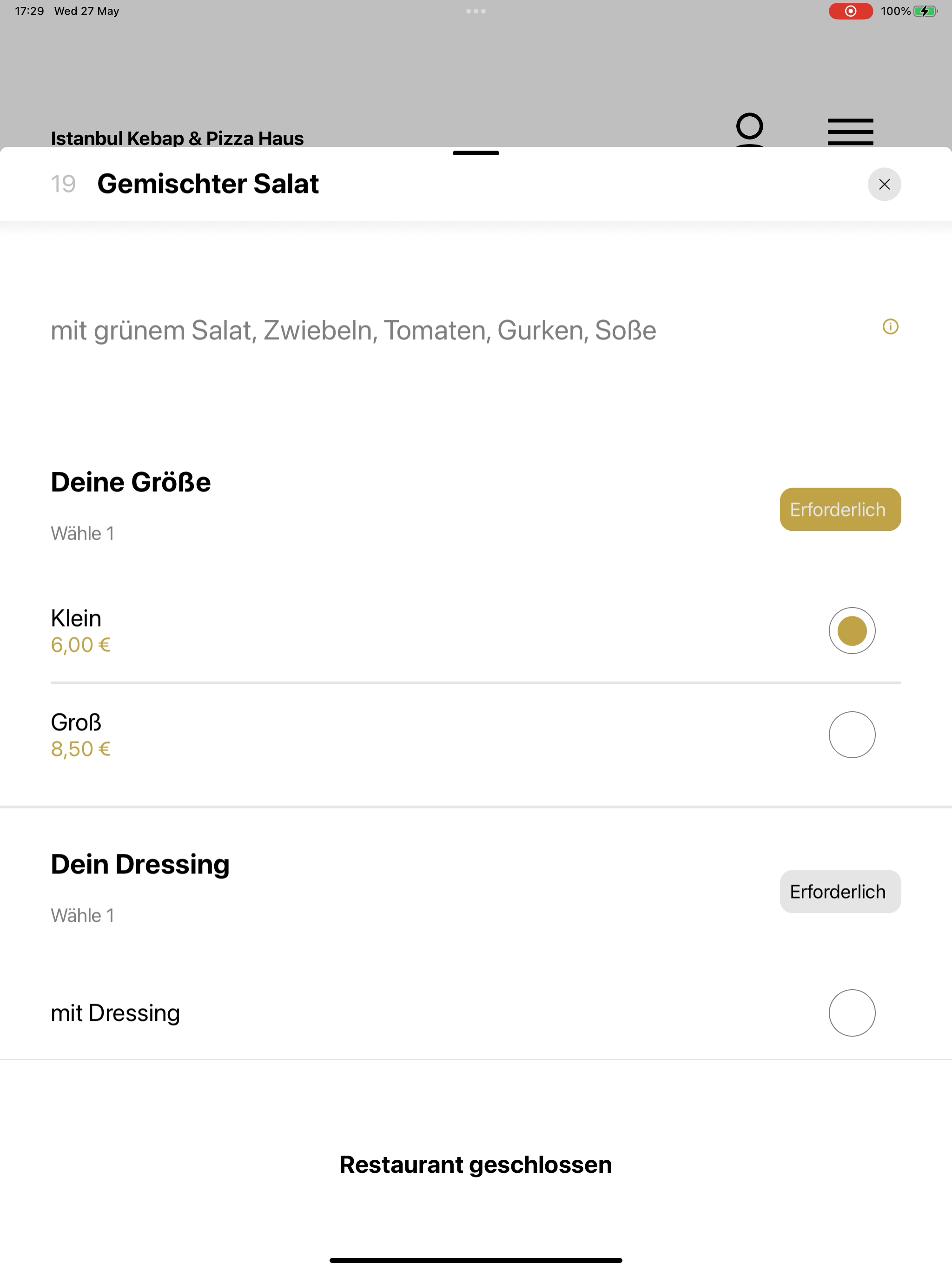 Istanbul Kebap & Pizza Haus DE screenshot 8