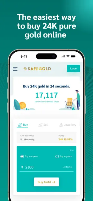 SafeGold – Digital Gold App screenshot 2