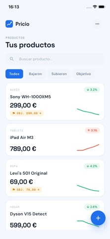 Pricio screenshot