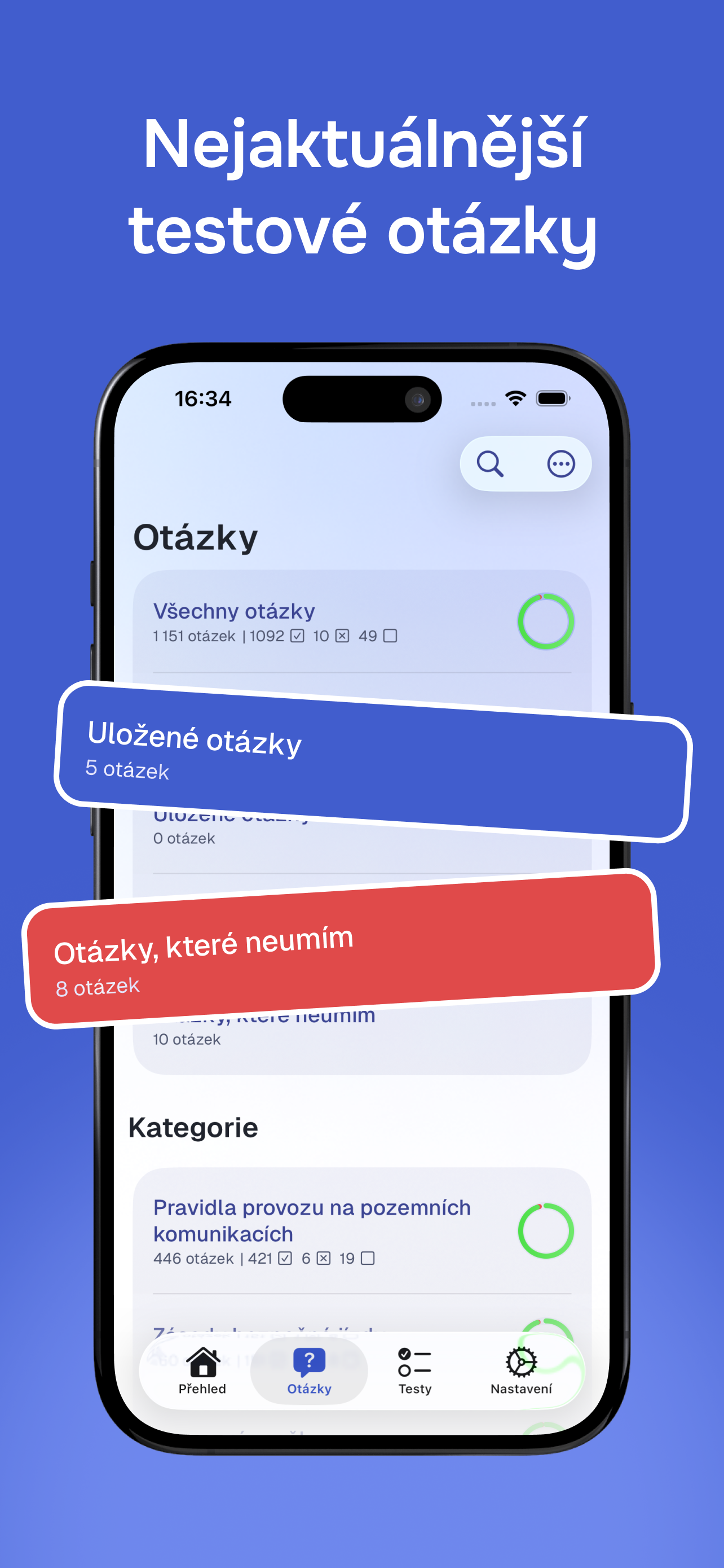 Autoškola - 2026 - Testy (CZ)