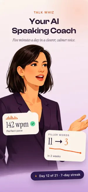 AI Speaking Coach: Talk Whiz screenshot 1