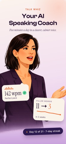 AI Speaking Coach: Talk Whiz Screenshot 1 of 6
