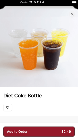 App screenshot