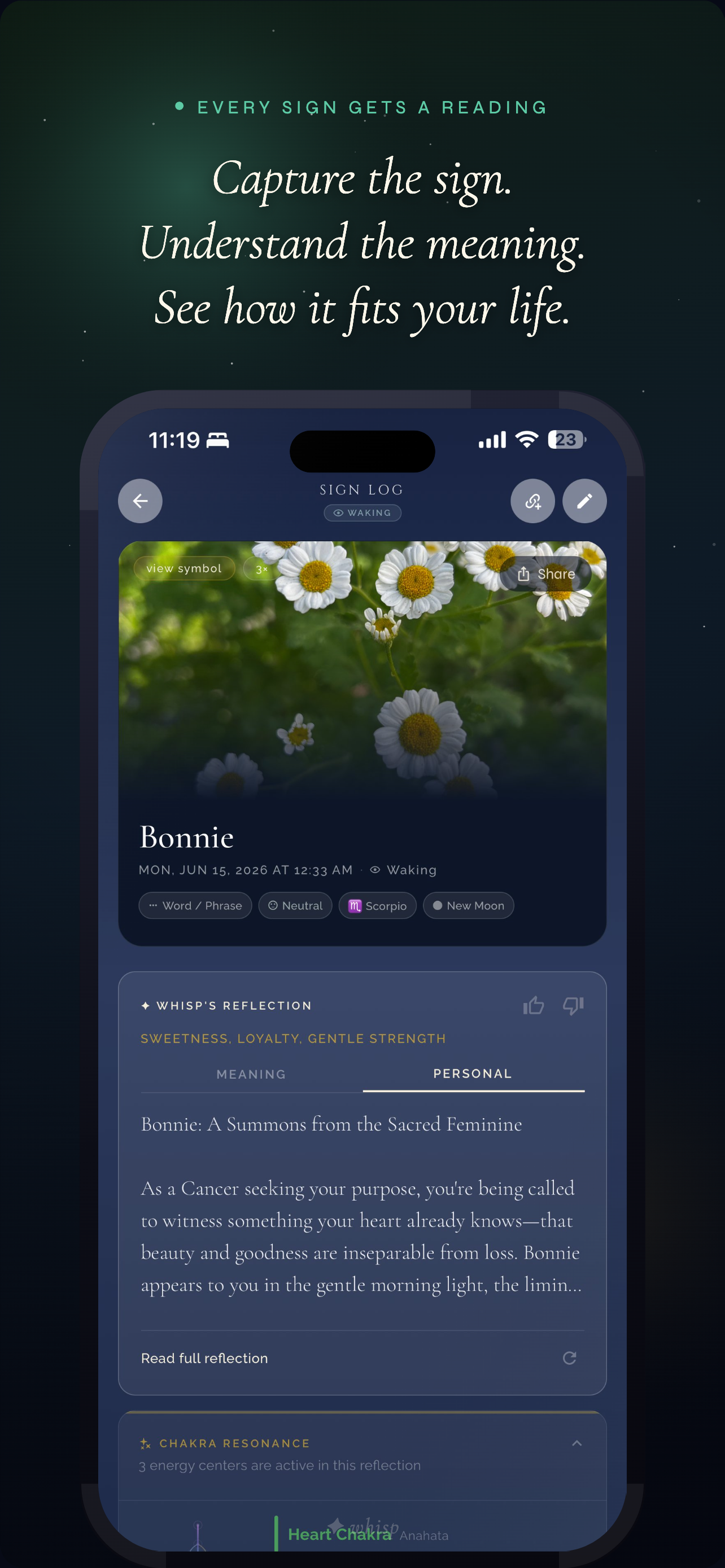 Whisp — Signs & Synchronicity screenshot 4