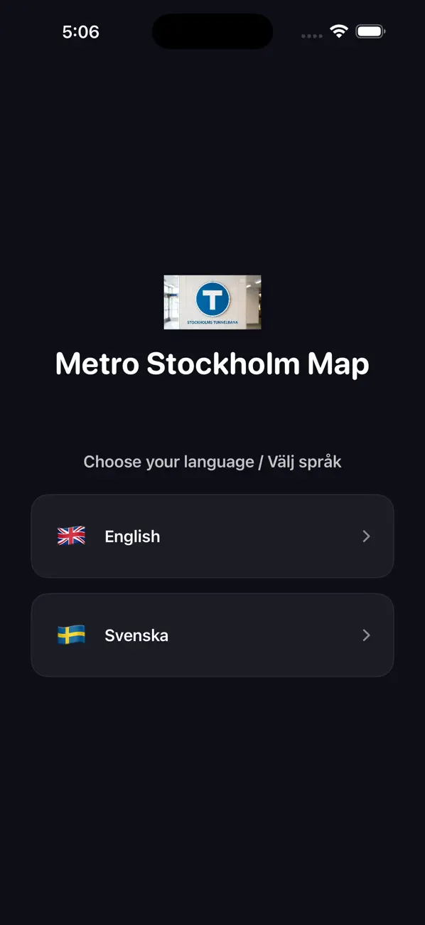 Screenshot #2 pour Metro Stockholm Map
