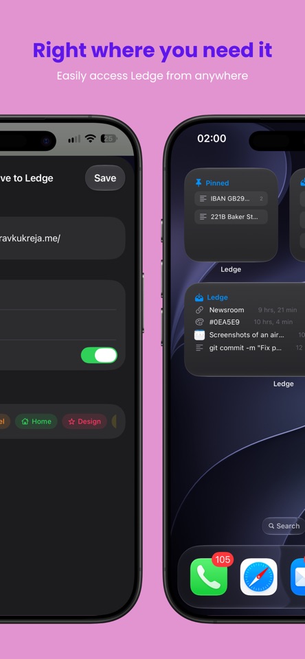 Ledge – Clipboard & Snippets screenshot 4