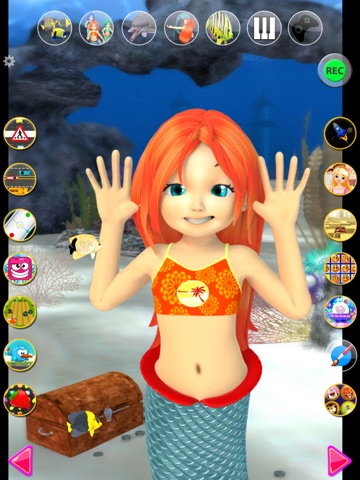 Sweet Talking Mermaid Princess iPad screenshot