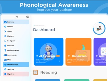 Lexy - Smart Literacy Learning iPad screenshot
