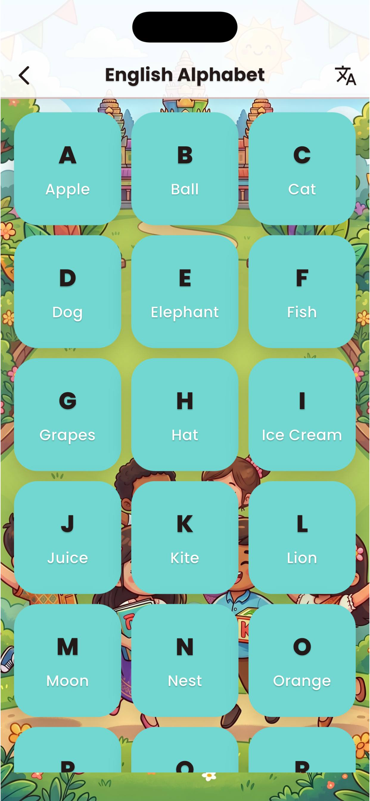 Khmer Kids Learning screenshot 5
