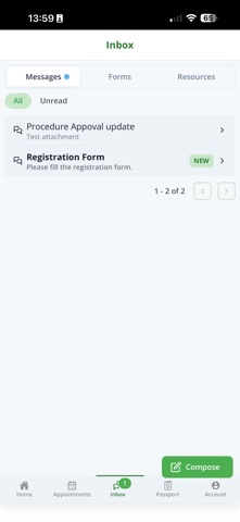 King's College Hospital Dubai iPhone screenshot 5
