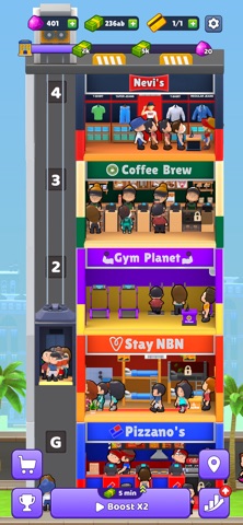 Idle Rent Tower Screenshot 4 of 8