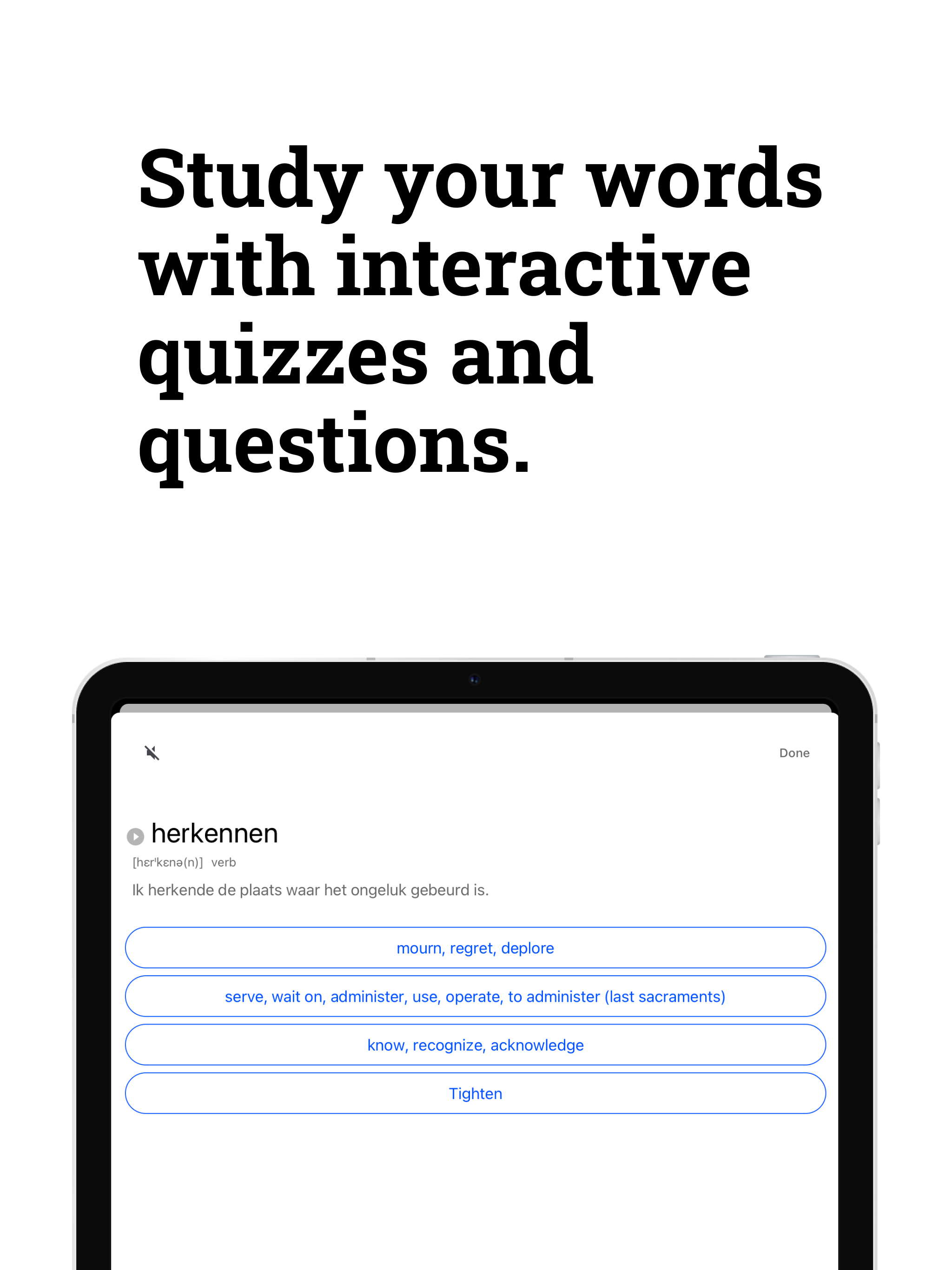 Vocably: Language Flashcards