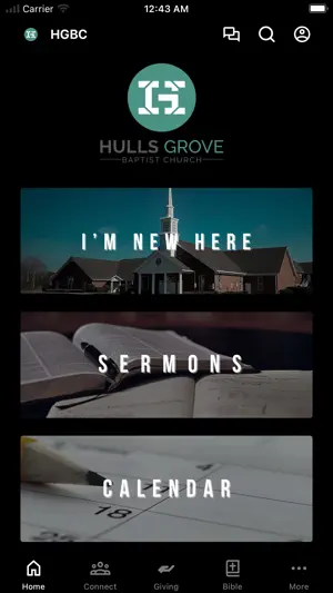 Hulls Grove Baptist Church screenshot 1