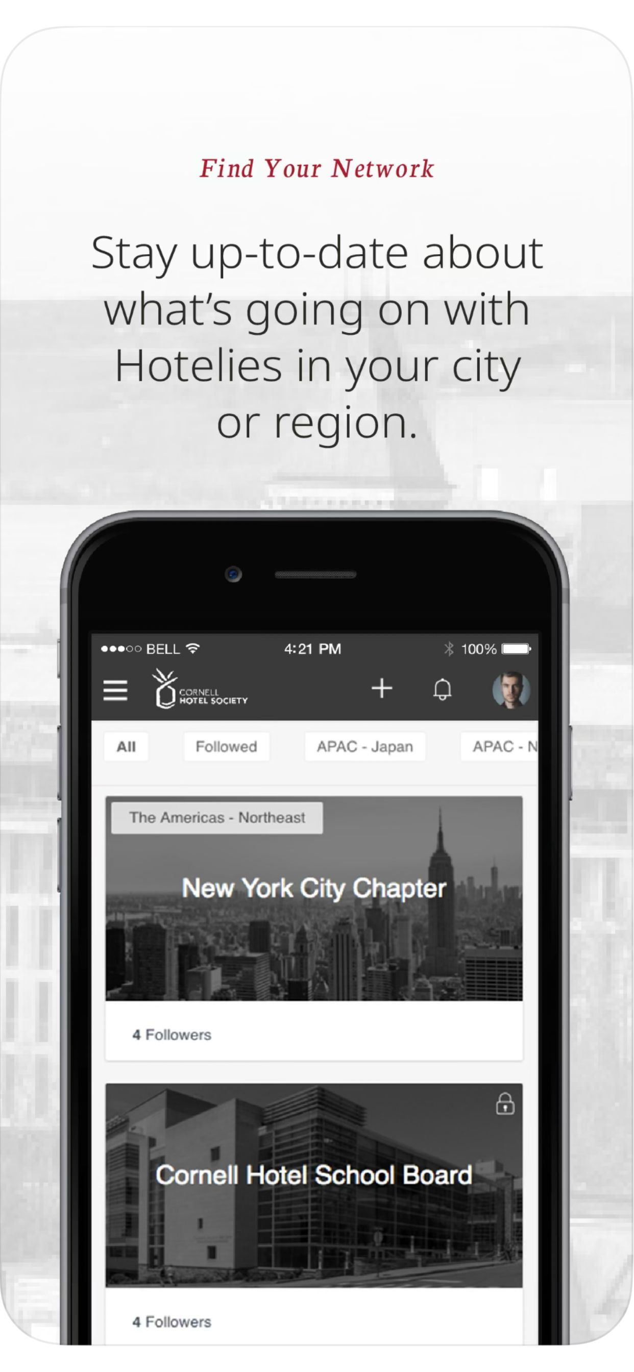 Cornell Hotel Society screenshot 5