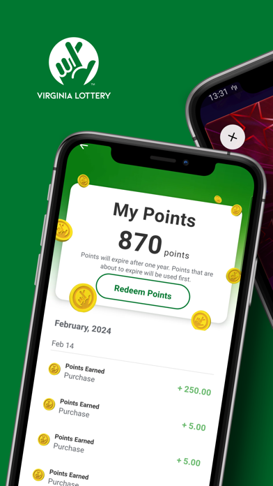 Virginia Lottery Official App Screenshot