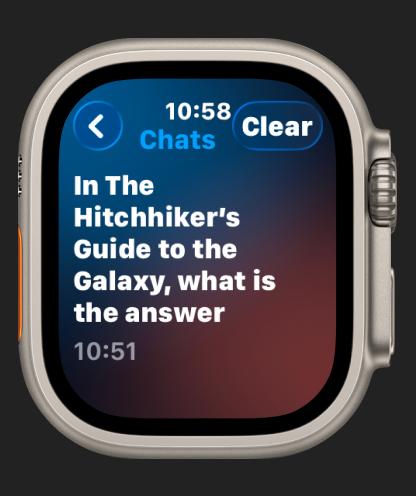 Marvin - AI Chat for Watch